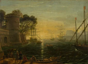 Port at Sunset
